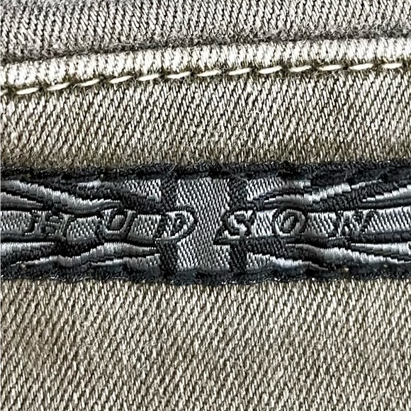 HUDSON JEANS -Sz 27, EUC-Olive Green’COLLIN SKINNY CROP’ - Picture 10 of 14